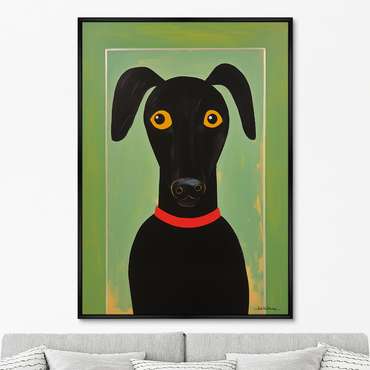 Репродукция картины Dog, No 1, 2024г.