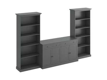 Композиция для гостиной Caprio g3 серого цвета 