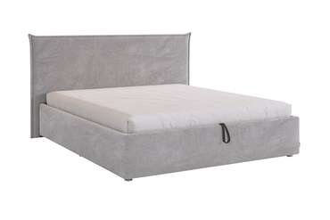 Кровать Лада 160х200 серого цвета с подъемным механизмом