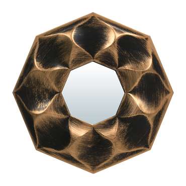 Зеркало настенное декоративное Руан бронзового цвета
