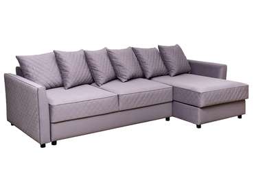 Угловой диван-кровать Sorrento серого цвета