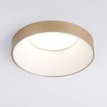 Встраиваемый точечный светильник 112 MR16 белый/золото Discus