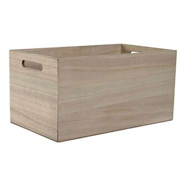 Коробка Разноцветный Натуральный Деревянный MDF 36 x 21 x 18 cm