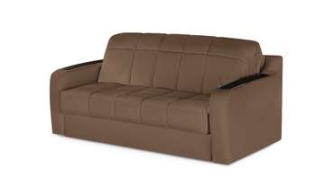 Диван-кровать Тифани S коричневого цвета 