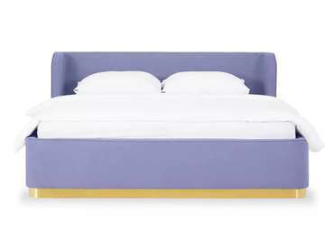 Кровать Vibe 160х200 сиреневого цвета с подъемным механизмом