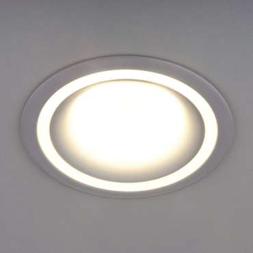 Встраиваемый точечный светильник 7012 MR16 WH белый Flux