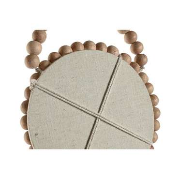 Набор зеркал Натуральный Scandi 15 x 1 x 24 cm (3 Предметы)