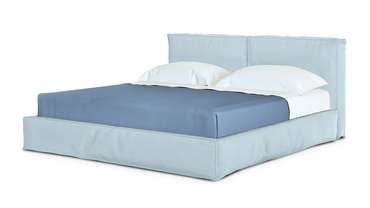 Кровать Латона 160х200 голубого цвета