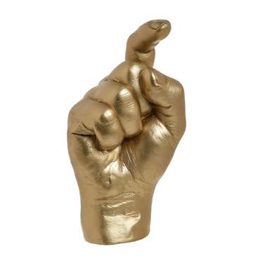 Статуэтка Hand золотого цвета