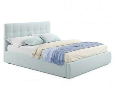 Кровать с подъемным механизмом Selesta 180х200 мятного цвета
