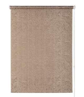 мини ролета Фрост 98х175 бежево-серый