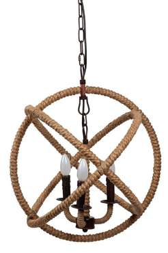 Люстра Foucault's Orb Rustic Iron
