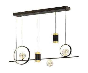 Подвес Аксель черный w120*12 h120 Led 80w (4000K)