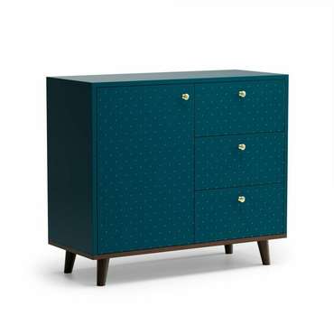 Комод Twin TW029 синего цвета