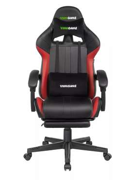 Игровое компьютерное кресло Throne черно-гранатового цвета