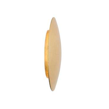 Настенный светодиодный светильник Aureo золотого цвета