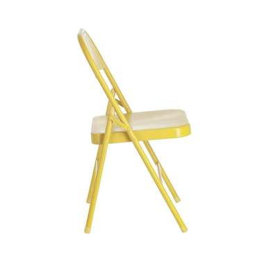 Складной стул Aidana желтого цвета 
