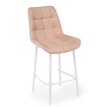 Барный стул Челси бежевого цвета