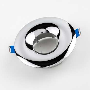 Круглый встраиваемый светильник Levigo цвета хром