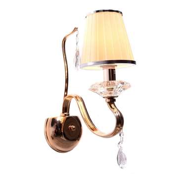 Бра Finezzia LDW 9267-1 GD (ткань, цвет кремовый)
