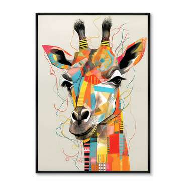 Репродукция картины Giraffes, No 2, 2024г.