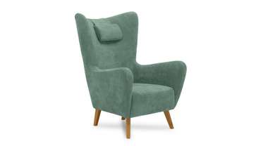Кресло Лестер 2 зеленого цвета