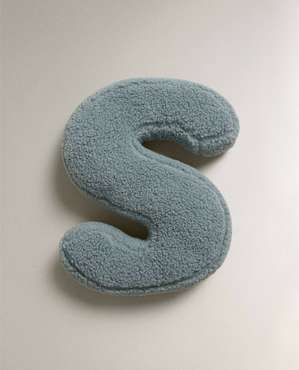 Детская подушка Letter s