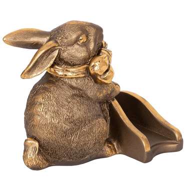 Подставка для салфеток Кролик Банни бронзового цвета