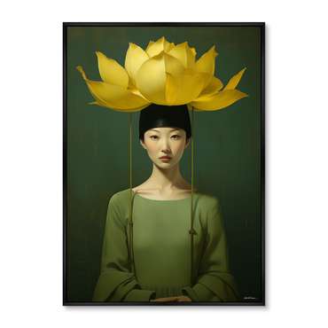 Репродукция картины Vibe collection, Blooming soul, 2024г.