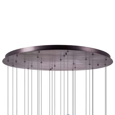 Люстра CARAMELLO LED 24х6W 2600LM КОФЕЙНЫЙ/МУЛЬТИКОЛОР 3000K