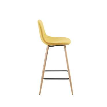 Полубарный стул Nilson желтого цвета
