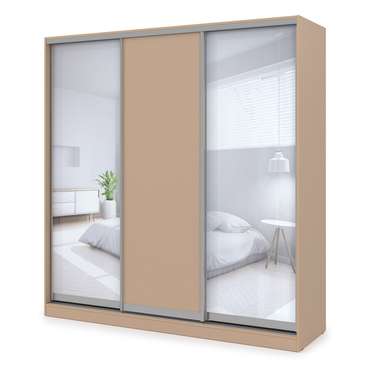 Шкаф-купе Comfort 24.8 бежевого цвета