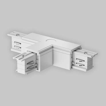 Комплектующие для накладной трековой системы Technical TRA005CT-31W-L Accessories for tracks Trinity Трехфазная трековая система TRINITY