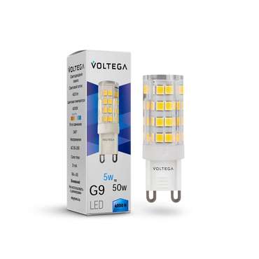 Лампочка Voltega 7186 Capsule G9 Simple капсульной формы