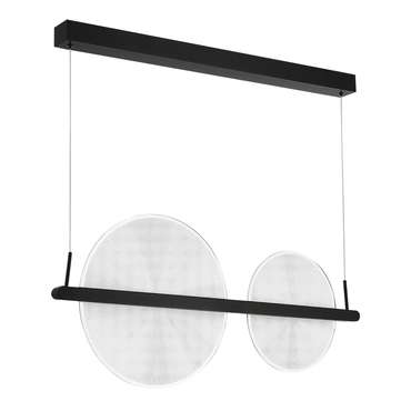 Светильник подвесной ST-Luce Черный/Прозрачный LED 1*24W 4000K SPLENDID