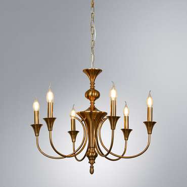 Подвесная люстра Arte Lamp COLLINETTA A4094LM-6PB