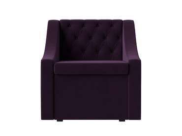 Кресло Мерлин с ящиком фиолетового цвета