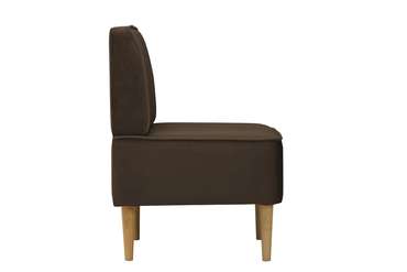 Кресло Лагуна коричневого цвета