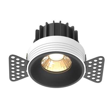 Встраиваемый светильник Technical DL058-12W2.7K-TRS-B Round Downlight
