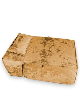 Бескаркасное кресло Клайд горчичного цвета