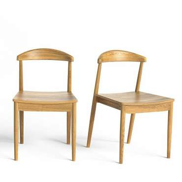 Комплект из двух стульев Galb бежевого цвета
