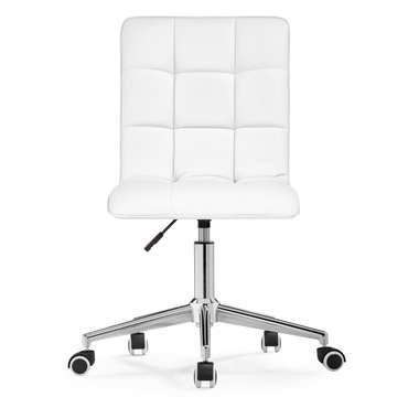 Офисное кресло Квадро белого цвета