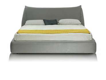 Кровать Bag с подъемным механизмом 160х200 серого цвета