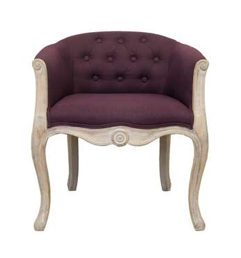Кресло Kandy бордово-фиолетового цвета