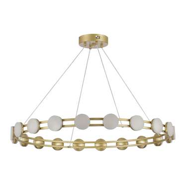 Светильник подвесной ST-Luce золотистый/белый LED 1*40W 4000K MONRO