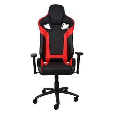 Кресло поворотное Viking черно-красного цвета