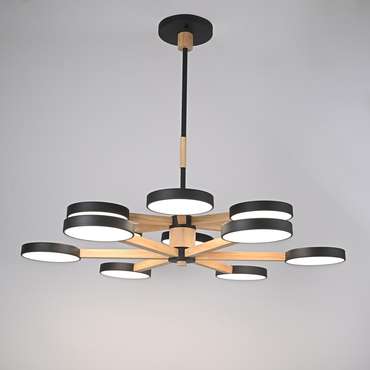Подвесная люстра TURNA DBL L12 Black