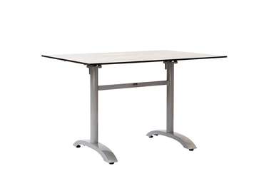 Обеденный стол Easy 2 с бежево-белой столешницей