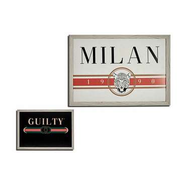 Картина GUILTY MILAN ДСП 46 x 2 x 66 cm (6 штук)