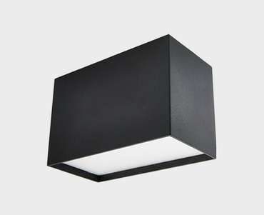 Накладной светильник DL 3029 black 3000K (металл, цвет черный)